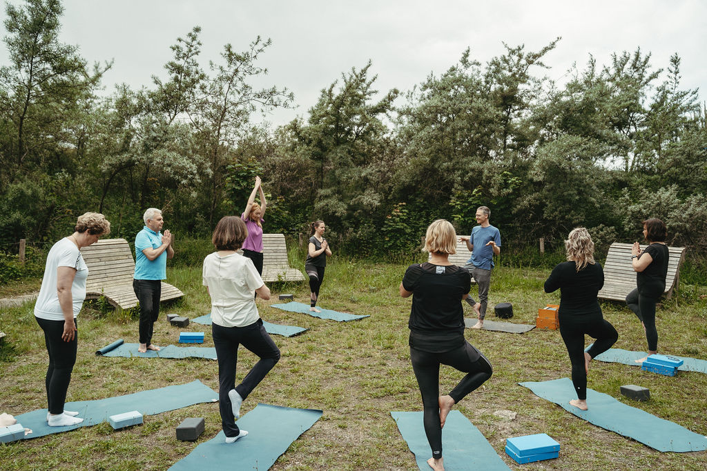 yoga in het zwin - luisterduin