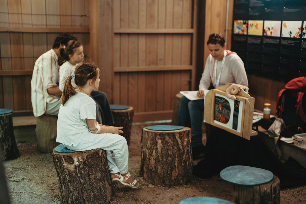 Story in the forest hut