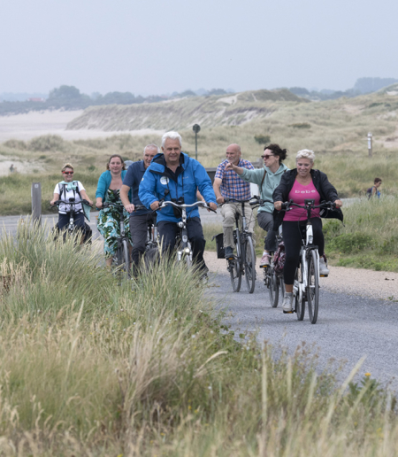 Les visites guidées à vélo en groupe